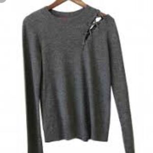 n:Philanthropy wool/cashmere Rocco Lace Up Sweater